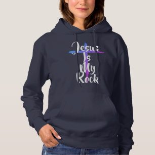 Jesus ist mein Rock u. ist der, wie ich Hoodie