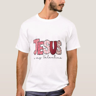Jesus ist mein Valentiner Religiöser Gott Christli T-Shirt