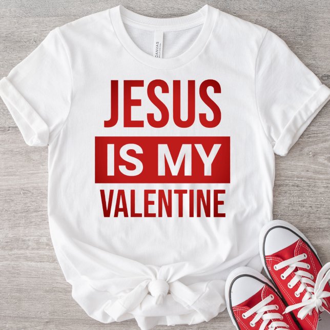 Jesus ist mein Valentinstag Christlich T-Shirt (Von Creator hochgeladen)