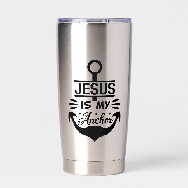 Jesus ist mein Vers der Ankerbibel Thermobecher (Vorderseite)