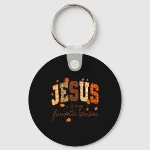Jesus ist meine Lieblingsjahreszeit Herbst Christl Schlüsselanhänger