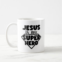 Jesus ist meine Tasse des Heldenkaffees