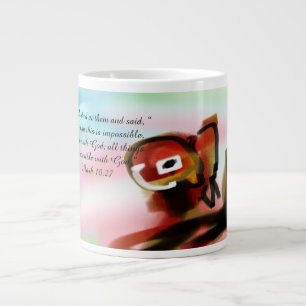 Jesus ist möglich Jumbo-Tasse
