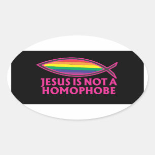 Jesus ist nicht ein homophobe Aufkleber