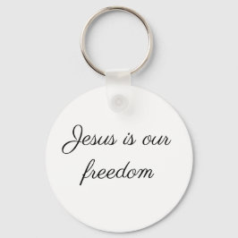Jesus ist unser Schlüsselanhänger der Freiheit