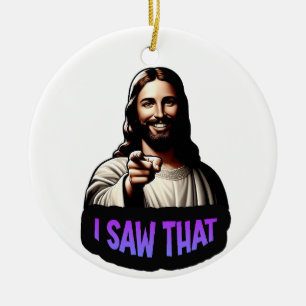 Jésus - J'ai vu cet ornement de Noël