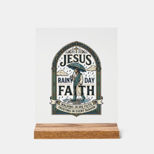 Jésus Jour Pluvieux Foi Jésus Jour Pluvieux Foi Ch