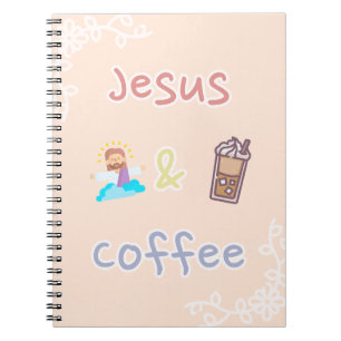 Jesus + Kaffee Notizblock