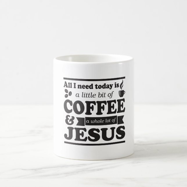 Jesus-Kaffee-Tasse Kaffeetasse (Mittel)