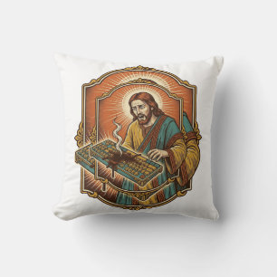 Jesus Kaffee verschüttet Mechanische Tastatur kapu Kissen