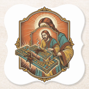 Jesus Kaffee verschüttet Mechanische Tastatur kapu Untersetzer