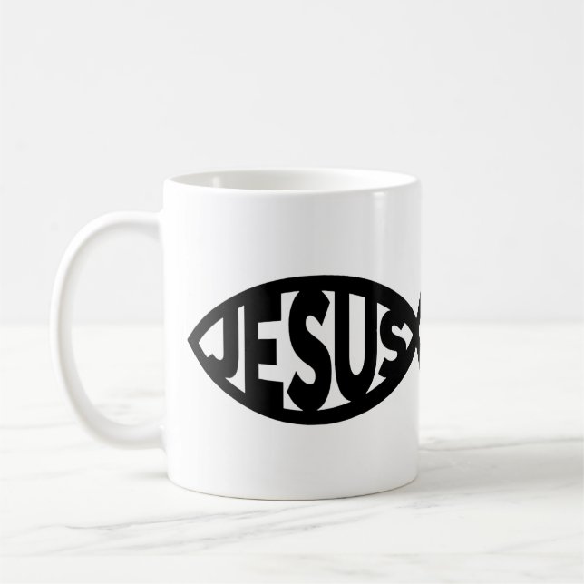 Jesus Kaffeetasse (Links)