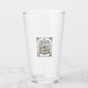 Jesus-Kalligrafie Heilige Beschriftung Jesus Kalli Glas