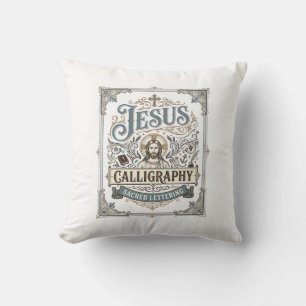 Jesus-Kalligrafie Heilige Beschriftung Jesus Kalli Kissen