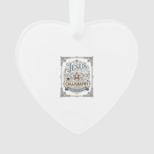 Jesus-Kalligrafie Heilige Beschriftung Jesus Kalli Ornament