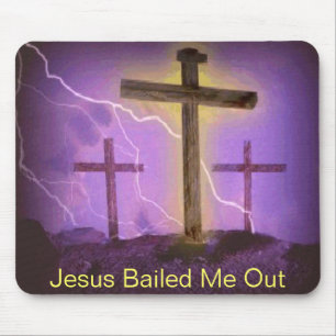 Jesus kaufte mich heraus Mausunterlage frei Mousepad