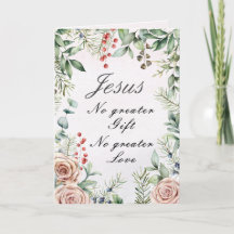 Jesus, kein größeres Geschenk, keine größere Liebe