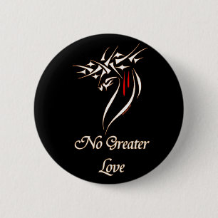 Jesus keine größere Liebe Button