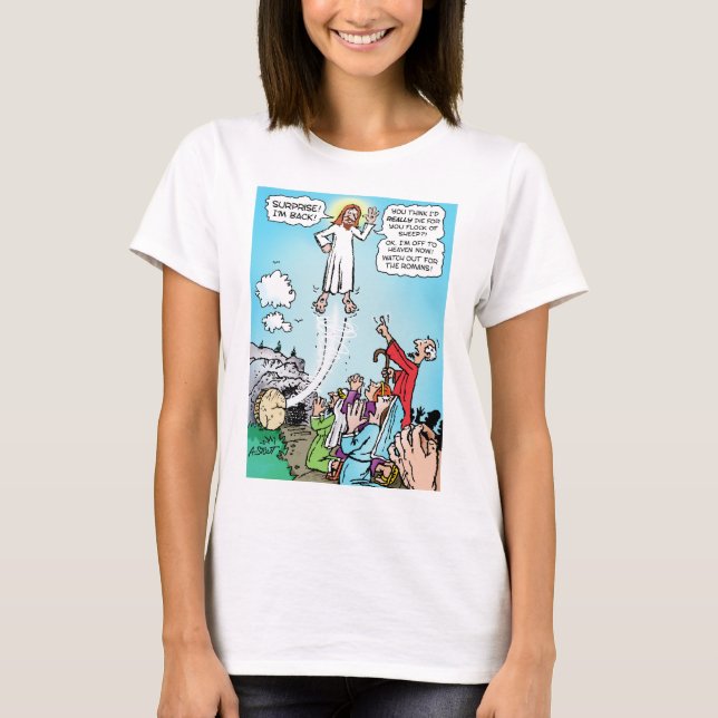 Jesus KINDA starb für unsere Sünden! - T-Shirt (Vorderseite)