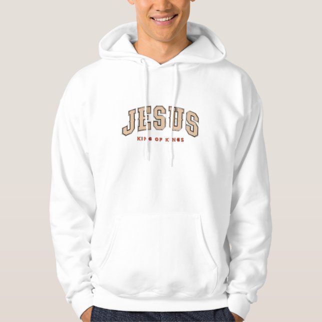 Jesus King of Kings Christian Faith T-Shirt/Appare Hoodie (Vorderseite)