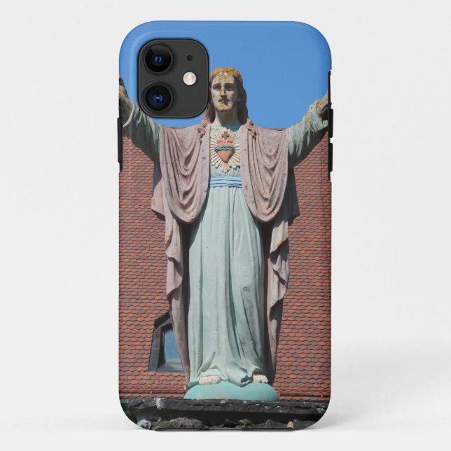 Jesus Kirche La Roche FR Suisse Case-Mate iPhone Hülle (Rückseite)