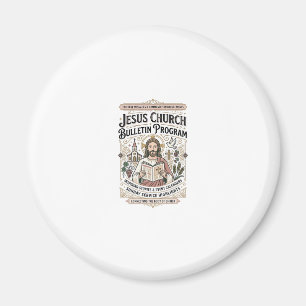 Jesus-Kirche Mitteilungsblatt Programm Jesus-Kirch Magnet