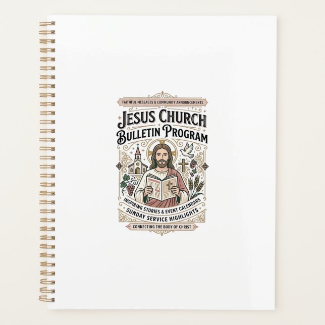 Jesus-Kirche Mitteilungsblatt Programm Jesus-Kirch Planer (Vorderseite)