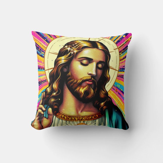 Jesus kissen! kissen (Vorderseite)