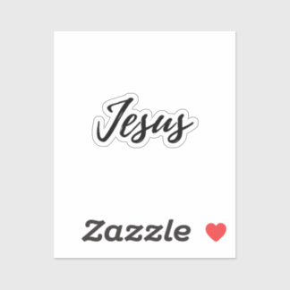 Jesus - kleiner Aufkleber