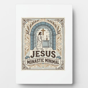 Jesus Kloster Minimal Jesus Kloster Minimal Chri Fotoplatte