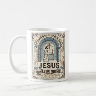 Jesus Kloster Minimal Jesus Kloster Minimal Chri Kaffeetasse