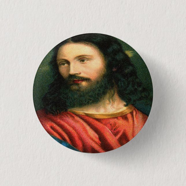 Jesus-Knopf Button (Vorderseite)