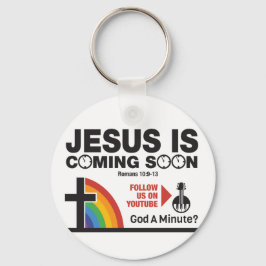 Jesus kommt bald Schlüsselanhänger