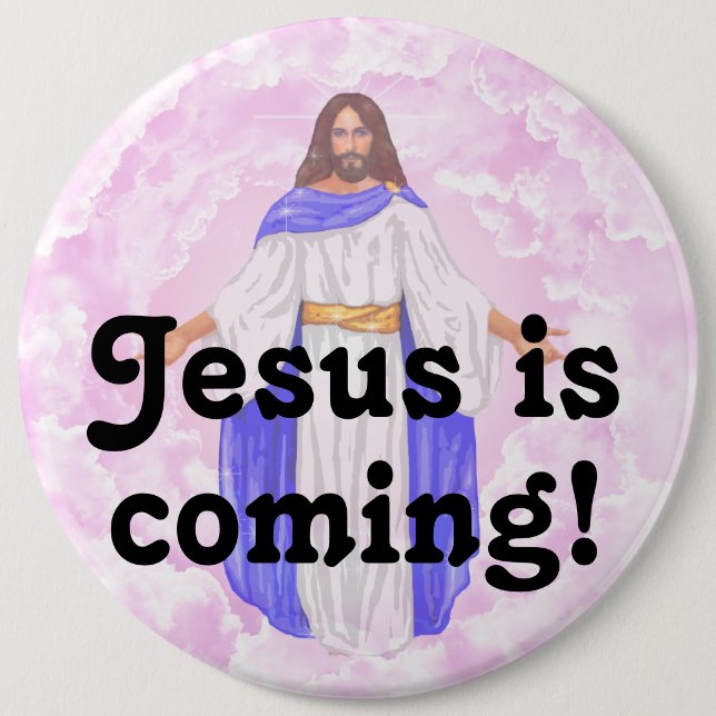Jesus kommt! button (Vorderseite)