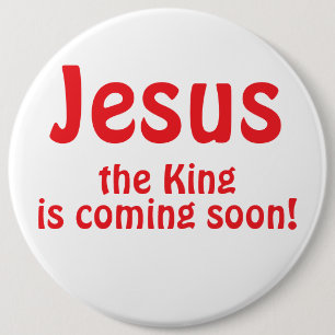 Jesus kommt button