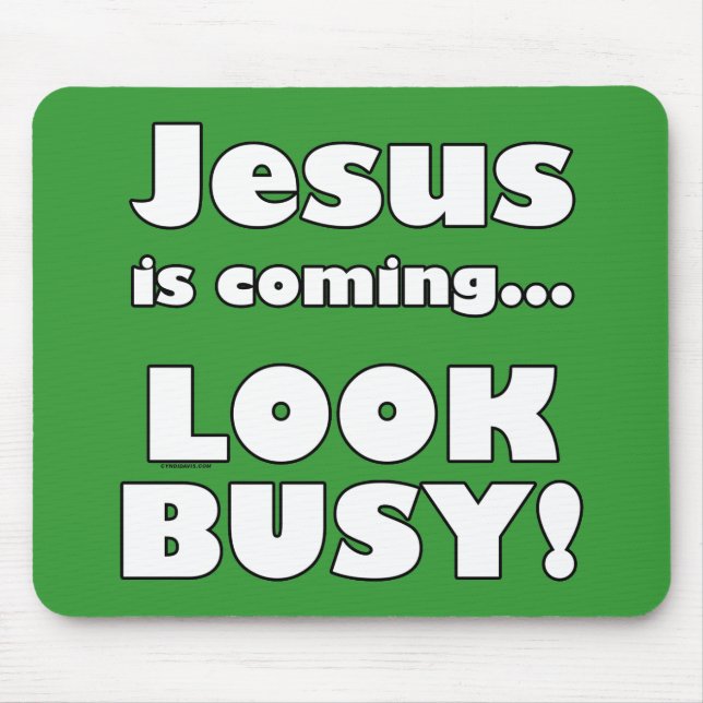 Jesus kommt… mousepad (Vorne)