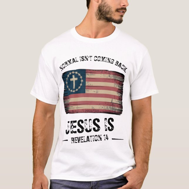 Jesus kommt zurück T-Shirt (Vorderseite)