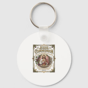 Jesus Kommunion Jesus Kommunion Christlicher Glaub Schlüsselanhänger
