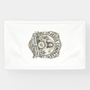 Jesus Kompass Spirituelle Richtung Jesus Kompass S Banner