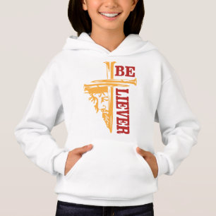 Jesus Kreuz Nageldesign – Mächtiger Christlicher G Hoodie