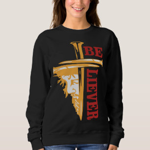 Jesus Kreuz Nageldesign – Mächtiger Christlicher G Sweatshirt