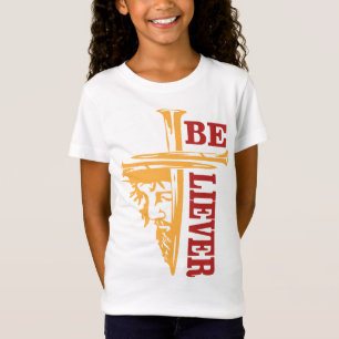 Jesus Kreuz Nageldesign – Mächtiger Christlicher G T-Shirt