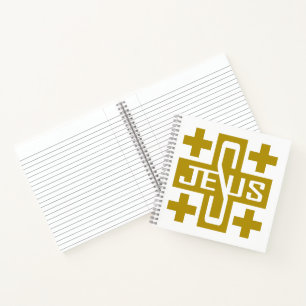 Jesus' Kreuz Notizbuch