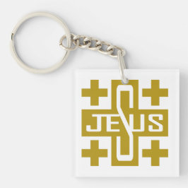 Jesus' Kreuz Schlüsselanhänger