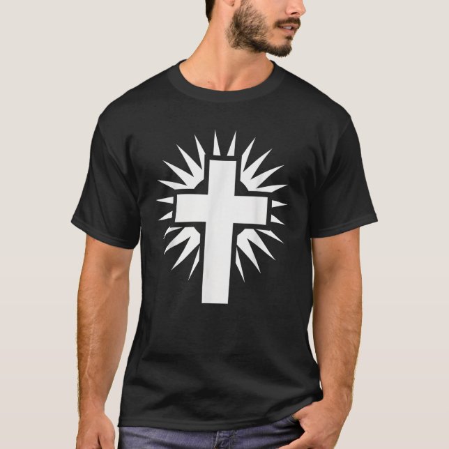 Jesus Kreuz T-Shirt (Vorderseite)