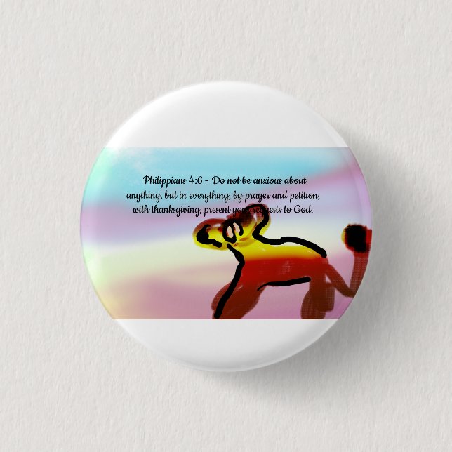 Jesus krieg das hin  button (Vorderseite)