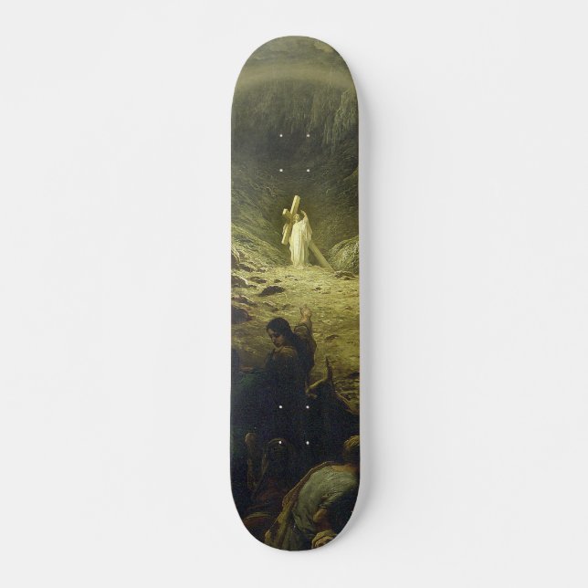 Jesus-Kruzifix 1 Skateboard (Vorne)