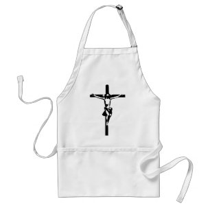Jesus - Kruzifix Schürze