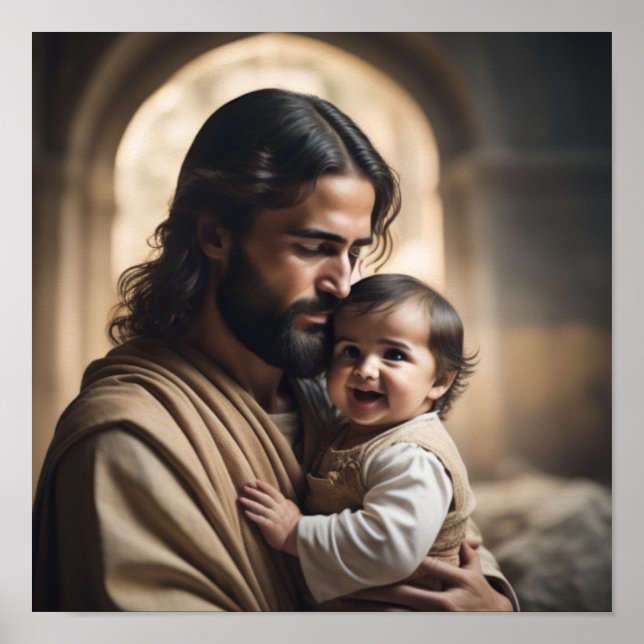 Jesus Kunst Poster (Vorne)