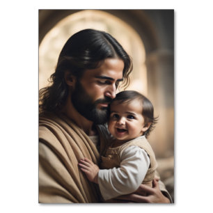 Jesus Kunst Tischnummer